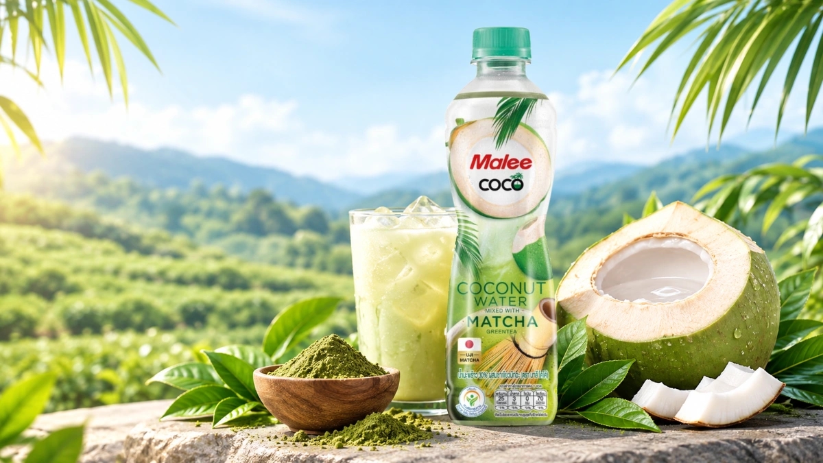 MALEE เปิดเกมเครื่องดื่มสุขภาพ ดัน Malee COCO Coconut Matcha ชิงตลาดน้ำมะพร้าวพร้อมดื่ม