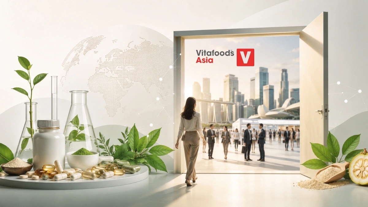 เปิดประตูสู่โอกาสใหม่ในอุตสาหกรรมเสริมอาหารกับงาน Vitafoods Asia 2026