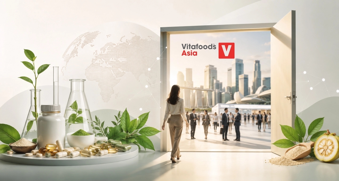 เปิดประตูสู่โอกาสใหม่ในอุตสาหกรรมเสริมอาหารกับงาน Vitafoods Asia 2026