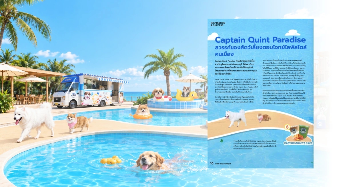 Captain Quint Paradise สวรรค์ของสัตว์เลี้ยงตอบโจทย์ไลฟ์สไตล์ คนเมือง