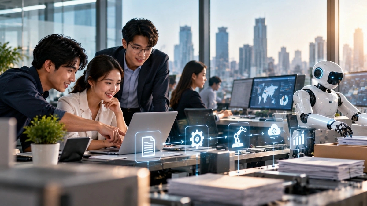 พลิกกระบวนการทำงานสู่ความคล่องตัว ใช้ระบบอัตโนมัติปลดล็อกศักยภาพองค์กร