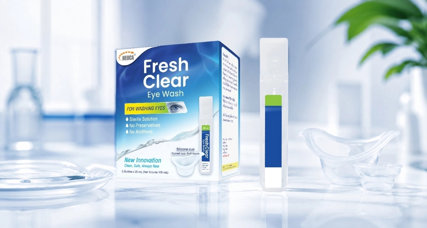 น้ำยาล้างตาแพ็คแยกขวด: นวัตกรรมบรรจุภัณฑ์ที่ตอบโจทย์ Pain Point ที่วงการ Eye Care มองข้ามมานาน