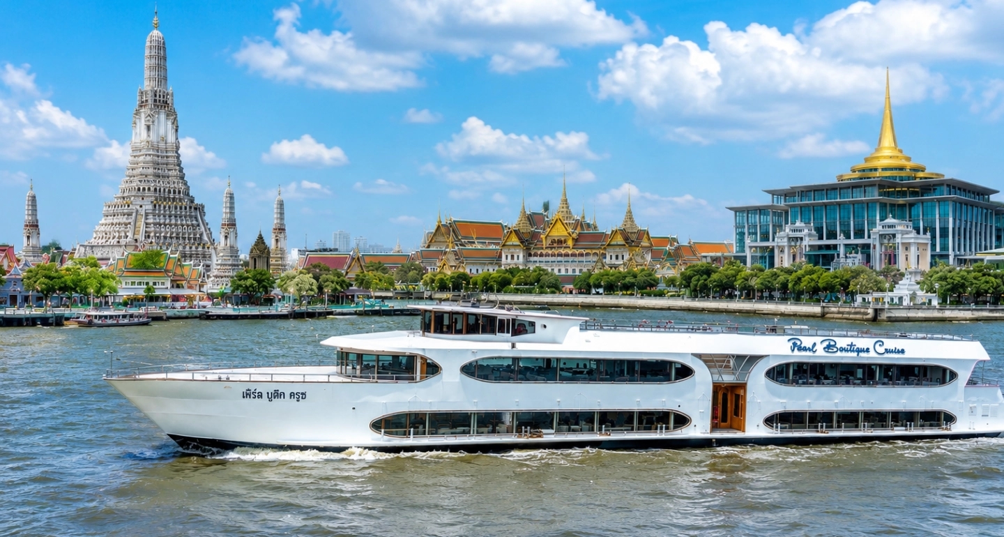 "เพิร์ล บูติก ครูซ" เรือสำราญลำใหม่ Grand Pearl Group ปั้นโปรดักต์ "สโลว์ไลฟ์กลางวัน" รุกตลาดล่องเรือเจ้าพระยา