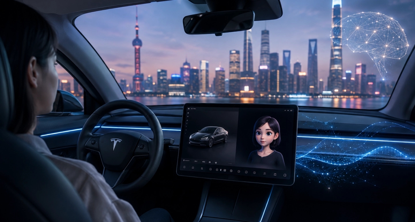 Tesla นำ AI จีน Doubao ของ ByteDance เข้าห้องโดยสาร สัญญาณที่บอกว่าสงคราม AI ในรถยนต์กำลังเปลี่ยนขั้ว