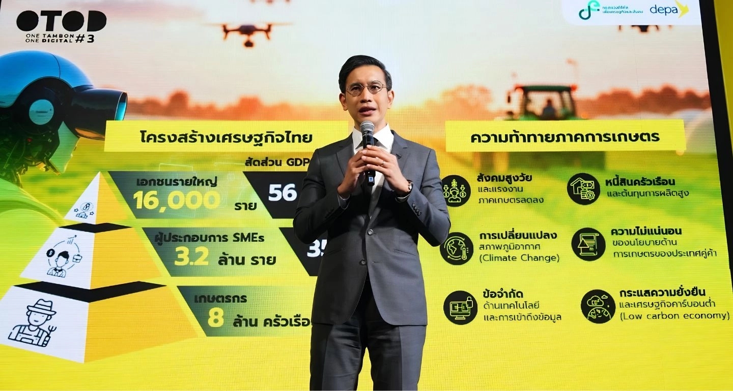 ดีป้าเปิดตัวโครงการ 1 ตำบล 1 ดิจิทัล ซีซั่น 3 (OTOD #3) หนุนสตาร์ทอัพและชุมชนเกษตรดิจิทัล