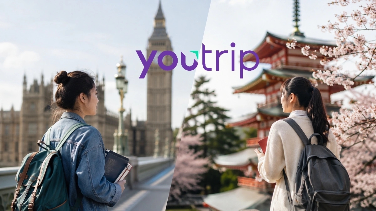 YouTrip เผยนักเรียนไทยใช้จ่ายเพื่อการศึกษาในอังกฤษและญี่ปุ่นเพิ่มขึ้น พร้อมเปิดตัวแคมเปญ “เรียนนอกฟรี YouTrip จ่ายให้”