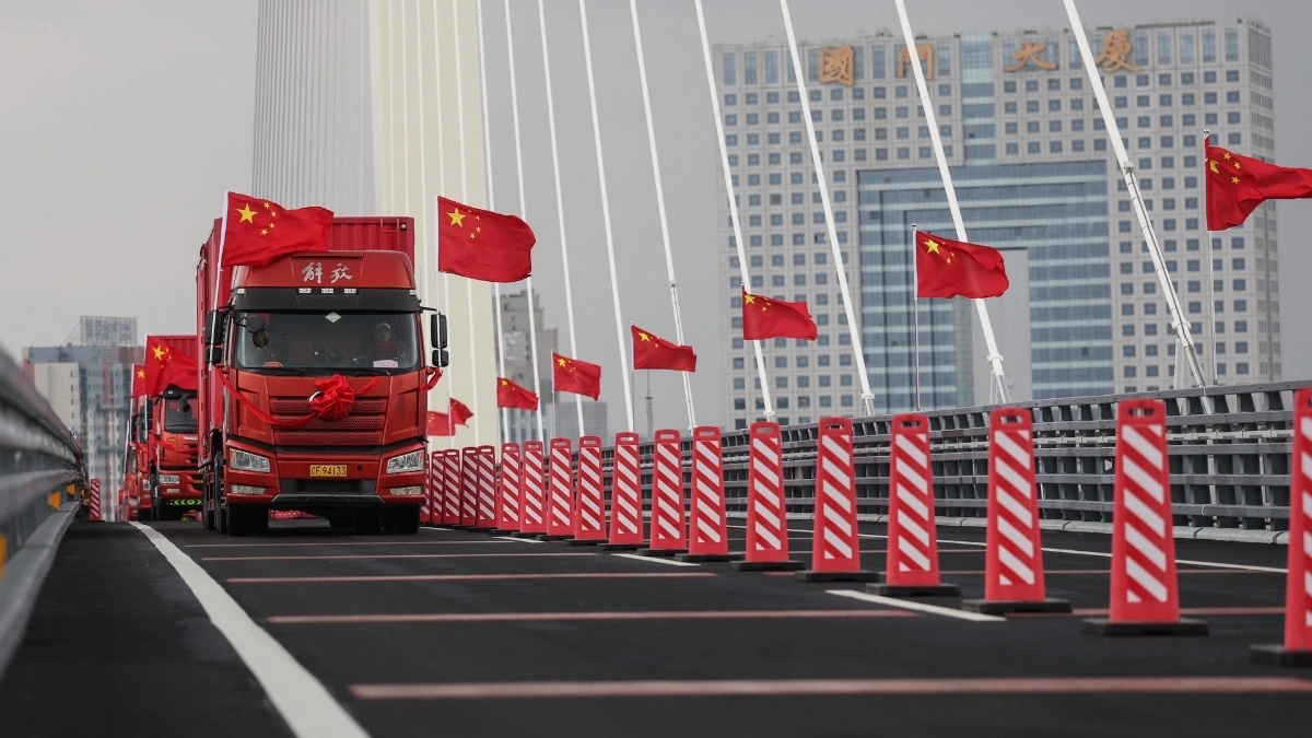 จีน-DPRK เปิดใช้ 'สะพานข้ามแม่น้ำยาลู่' แห่งใหม่ หนุนการค้า-แลกเปลี่ยนสองชาติ