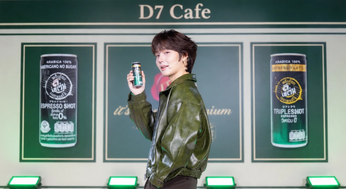 D7 Premium เปิดเกมกาแฟกระป๋องพรีเมียม ชูอาราบิก้า 100% และนวัตกรรมรสสัมผัสใกล้เคียงกาแฟสด เสริมทัพเปิดตัว “น้ำปิง นภัสกร” พรีเซนเตอร์คนแรก