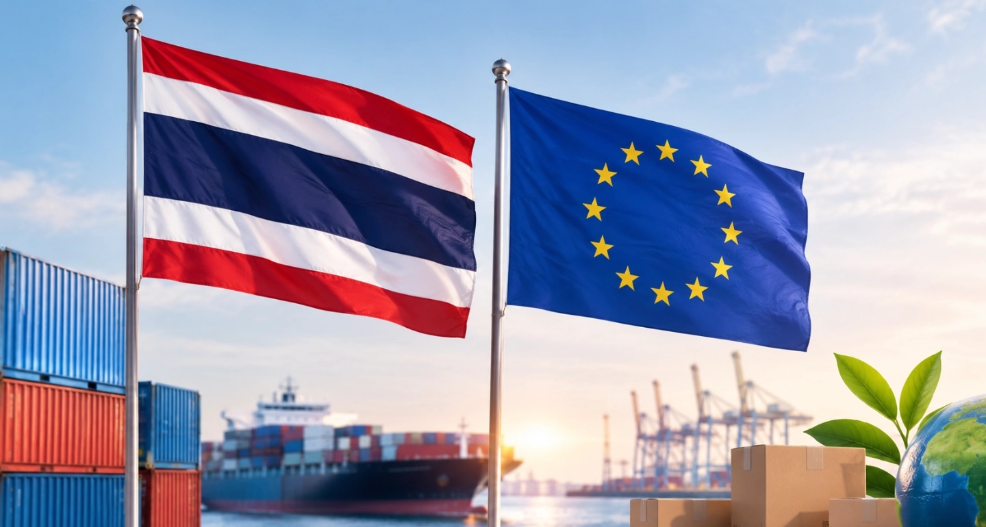FTA ไทย–EU เข้าสู่โค้งสำคัญ จับตาเงื่อนไขเปิดตลาด–มาตรฐานสีเขียว โอกาสและความท้าทายของผู้ประกอบการไทย