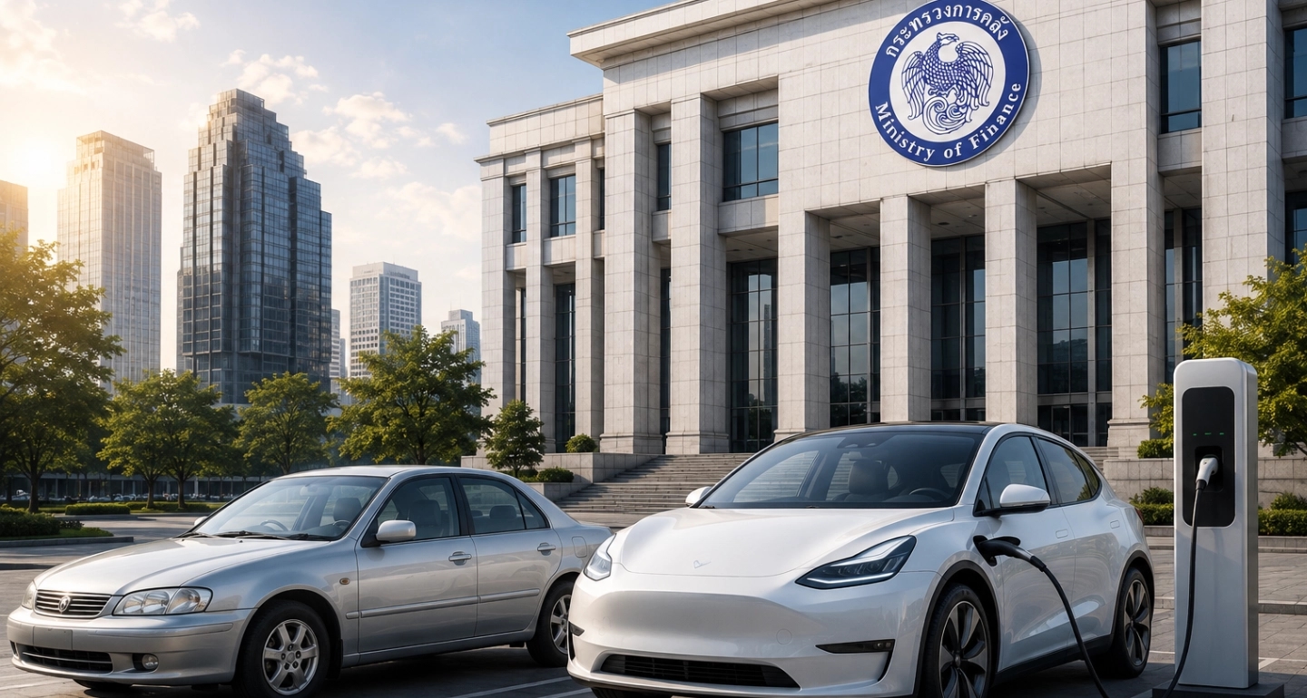 กระทรวงการคลังเดินหน้าโครงการ "รถเก่าแลกรถใหม่" และเร่งปรับภาษี EV