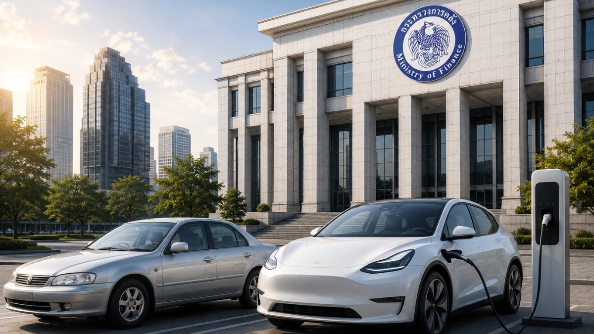 กระทรวงการคลังเดินหน้าโครงการ "รถเก่าแลกรถใหม่" และเร่งปรับภาษี EV