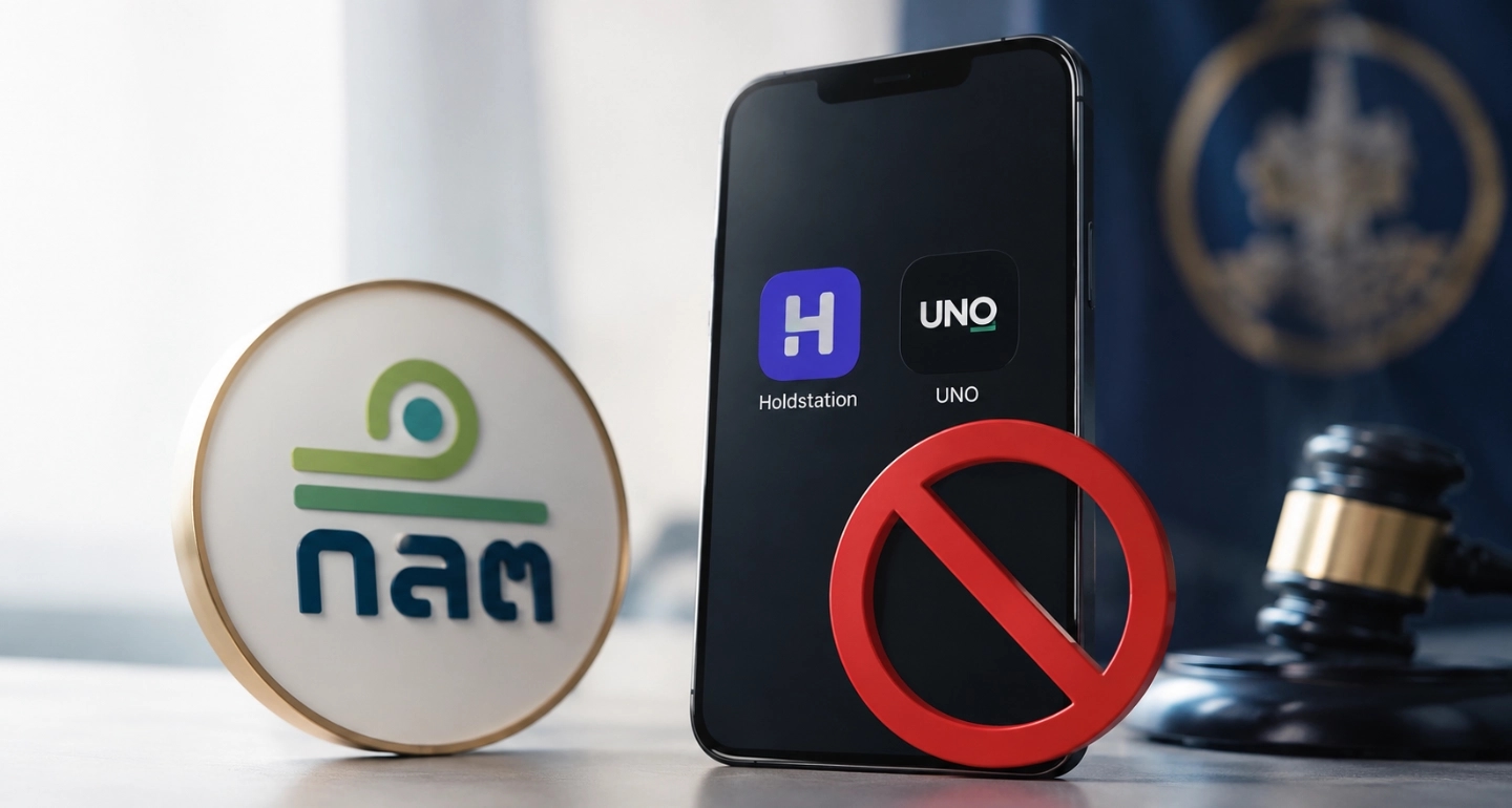 ก.ล.ต. ประสานกระทรวงดิจิทัลฯ เดินหน้าปิดกั้นแอปพลิเคชัน Holdstation และ UNO สกัดแพลตฟอร์มสินทรัพย์ดิจิทัลไร้ใบอนุญาต