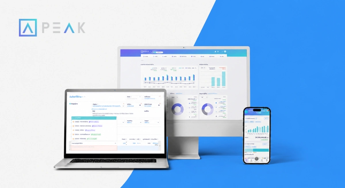 PEAK Account: โปรแกรมบัญชีออนไลน์ที่เจ้าของธุรกิจ SME ไม่ต้องรู้บัญชีก็ใช้ได้