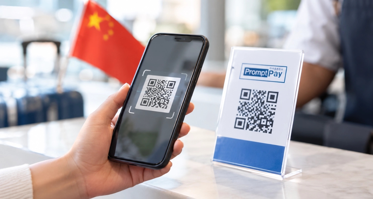 NITMX เผยพร้อมเพย์เดือน ก.ค. 2569 พุ่ง 2.51 พันล้านรายการ จีนครองแชมป์สแกนจ่าย QR ข้ามพรมแดน
