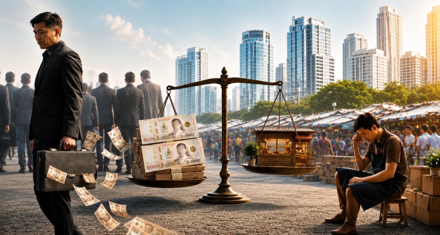 ผลกระทบของทุนเทาและเศรษฐกิจนอกระบบต่อเศรษฐกิจไทยและ SMEs