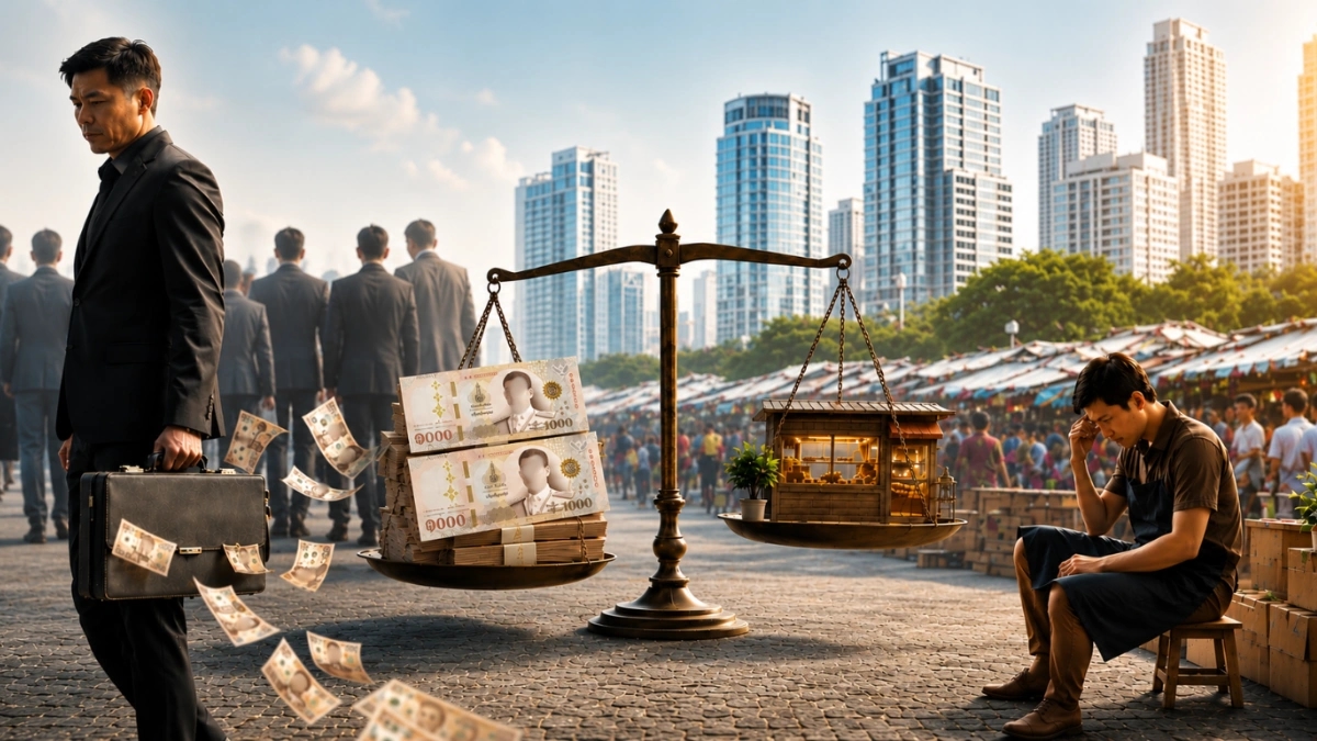 ผลกระทบของทุนเทาและเศรษฐกิจนอกระบบต่อเศรษฐกิจไทยและ SMEs