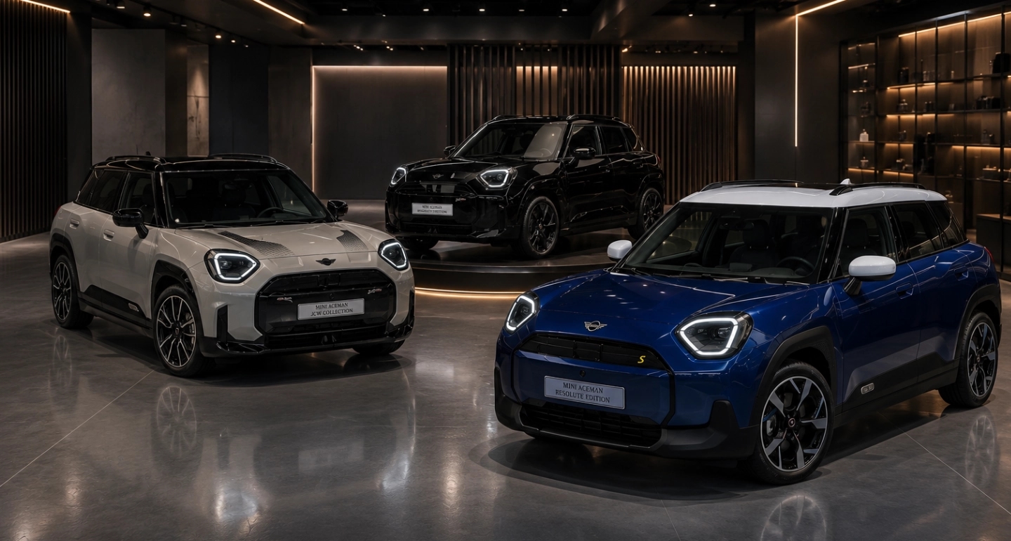 MINI Aceman SE เปิดตัว 3 รุ่นพิเศษ Multitone, Shadow และ JCW จำนวนจำกัด 130 คัน ราคา 1.799–2.099 ล้านบาท