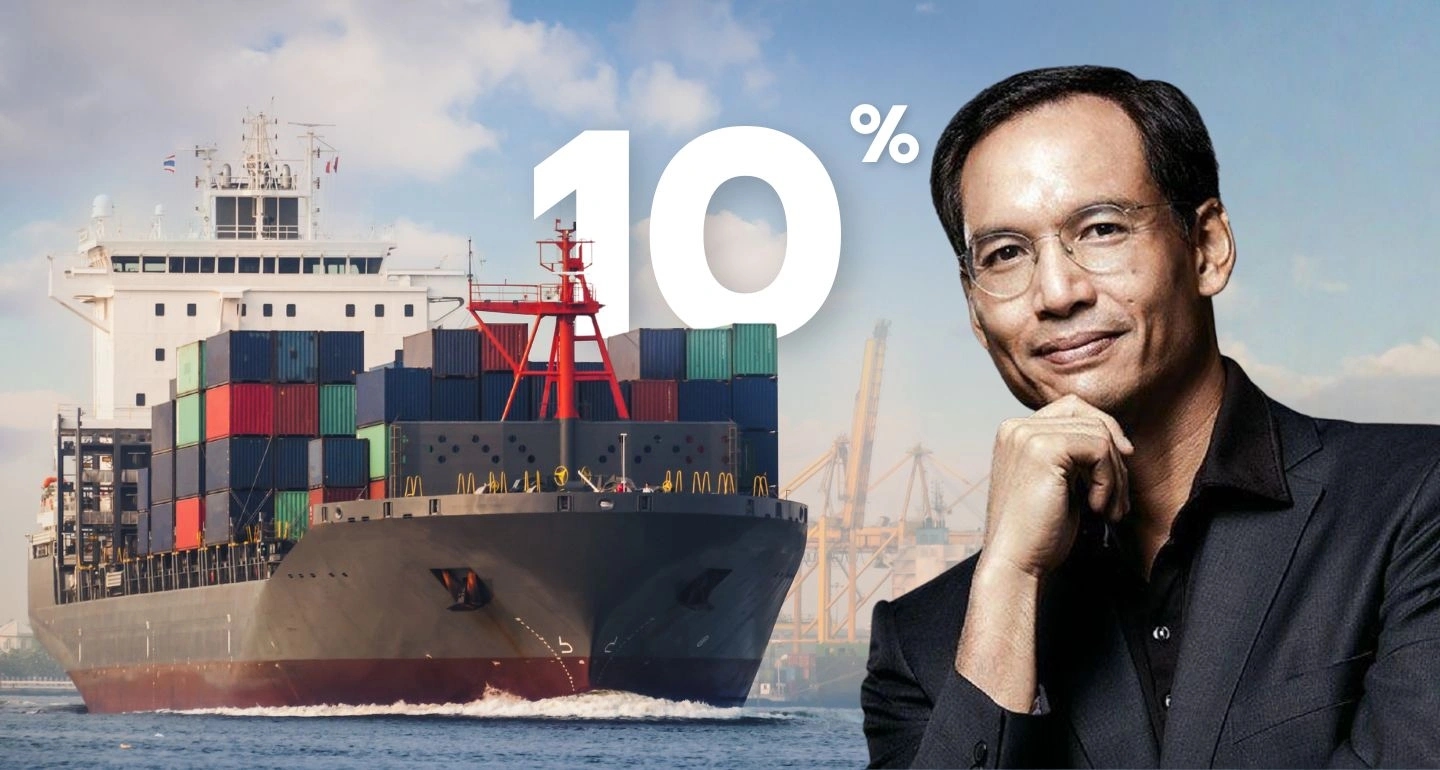 มุมมองของกรณ์ จาติกวณิช ต่อภาษีนำเข้า 10% ของโดนัลด์ ทรัมป์ และผลกระทบต่อเศรษฐกิจไทย