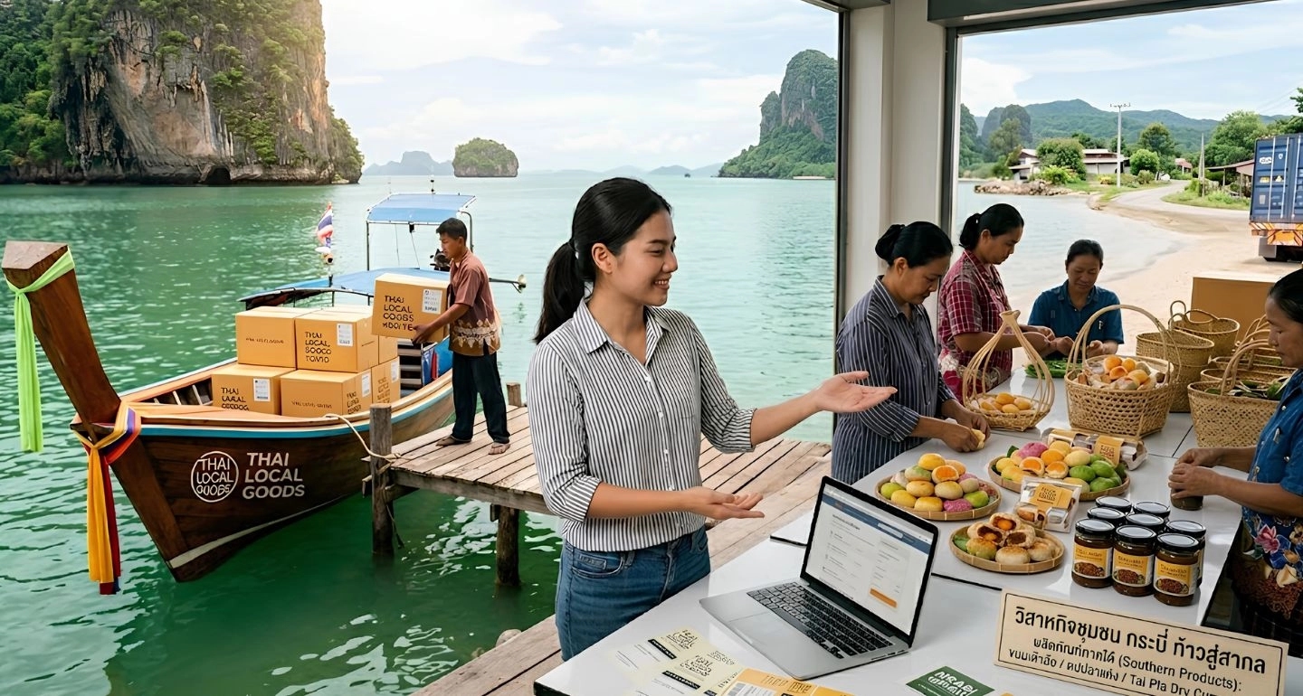 ผู้ส่งออกรุ่นใหม่ : Young Exporter from Local to Global (YELG) ประจำปี 2569 ภาคใต้ กระบี่