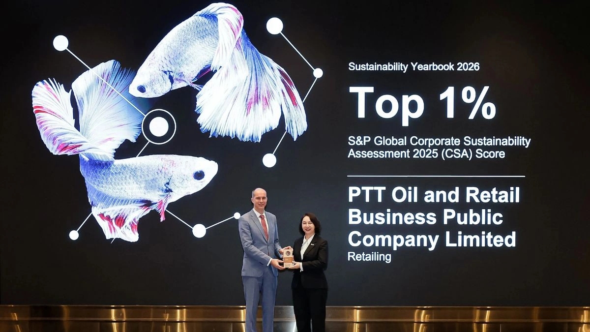 OR คว้าอันดับ 1 Sustainability Yearbook 2026 จาก S&P Global